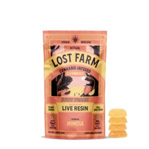 Lost Farm Cannabis Gummies | Available for purchase at Elevated Roots Dispensaries in Halifax, Abington and Kingston, Massachusetts